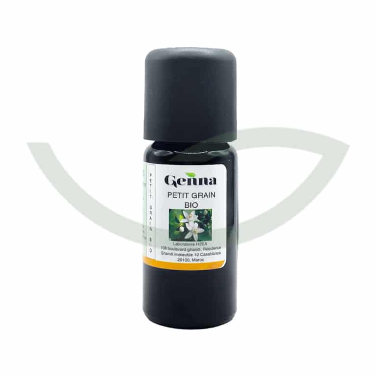 Huile Essentielle Petit Grain Bio 10ml Genna Cicatrisant Maroc