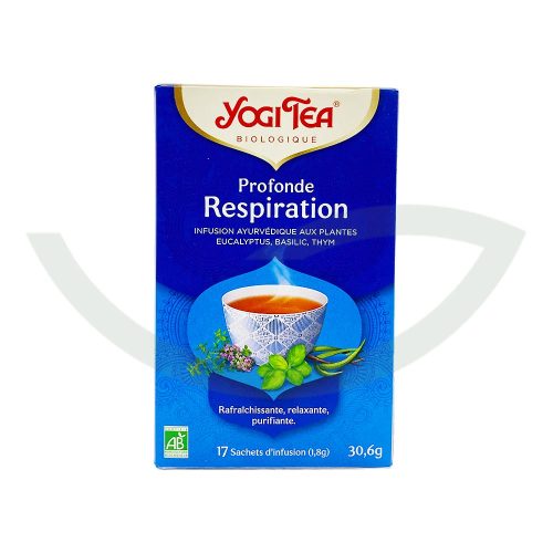 Profonde Respiration 17 Sachets Yogi Tea infusion bio Maroc