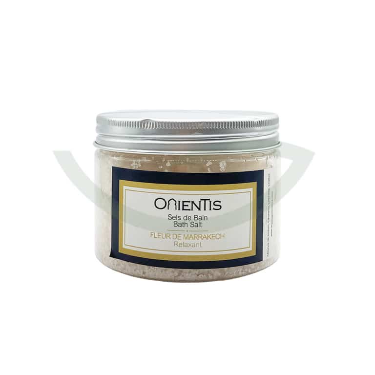Sel de Bain Fleur de Marrakech 210g OrienTis Purifiant Maroc