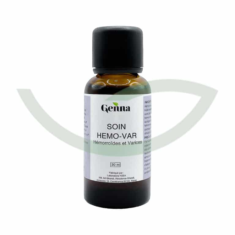 Huile Essentielle Soin Hémorroïdes et Varices 30ml Genna Maroc