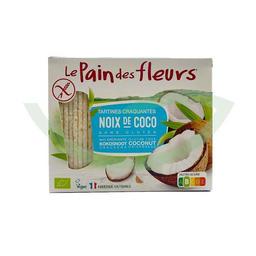 Tartines à la Coco Bio 150g Le Pain des Fleurs Aliment Bio Maroc