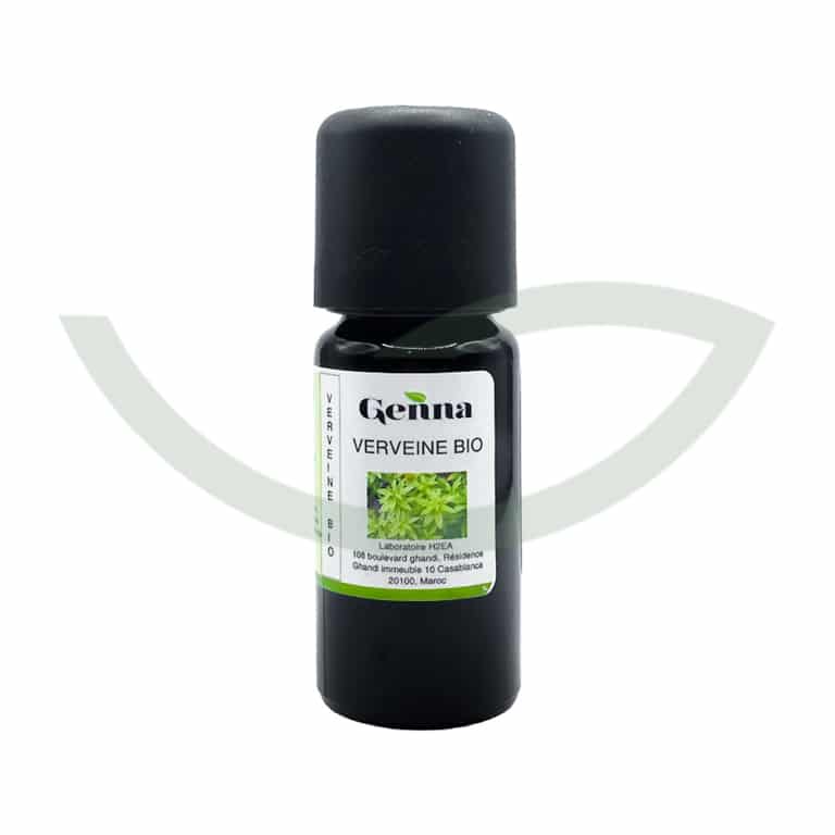 Huile Essentielle Verveine Bio 10ml Genna anti Calamant Maroc