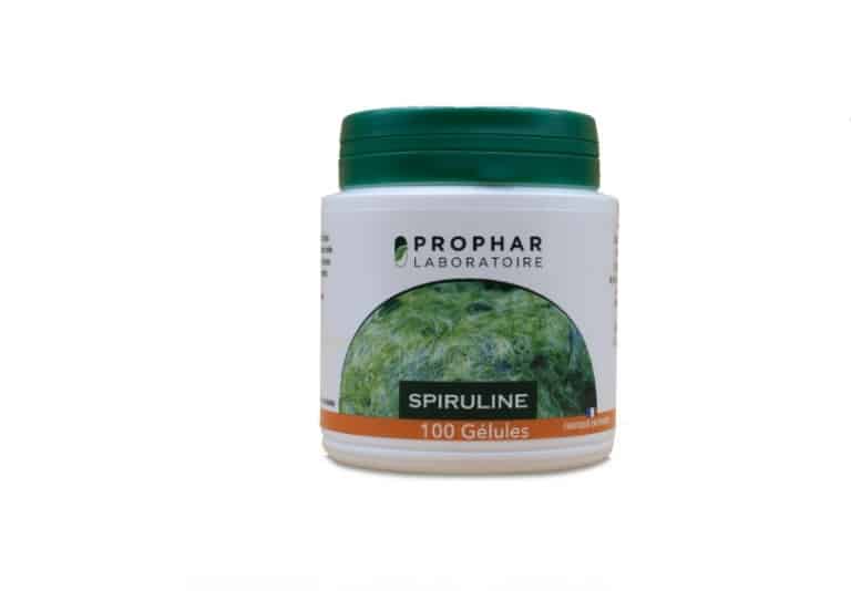 Spiruline 100 gélules prophar Spiruline 100 gélules prophar