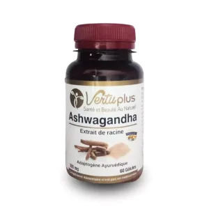 Ashwagandha 60 gélules Vertuplus Ashwagandha 60 gélules Vertuplus