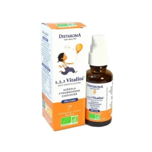 1, 2, 3 Vitalité Spray pour Enfants-30ml-Dietaroma-Maroc