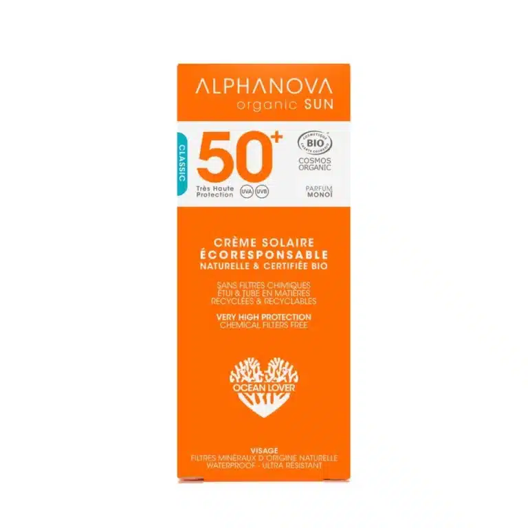 Crème solaire bio 50g alphnanova Maroc Crème solaire bio 50g alphnanova Maroc