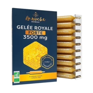 La Rûche Gelée Royale Forte 3500mg 20 Ampoules-Dietaroma-Maroc