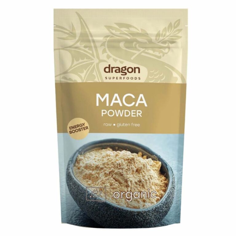 Poudre de maca – 200 g – Dragon Superfoods Poudre de maca 200 g Dragon Superfoods