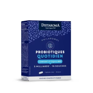 Probiotiques quotidien-60-gélules-Dietaroma-Maroc