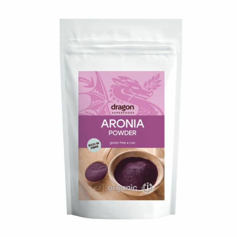 Poudre de baies d’aronia – 200 g – Dragon Superfoods Poudre de baie d'aronia 200 g Dragon Superfoods