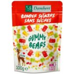 Bonbons Gummy Bears 100g Damhert Nutrition Aliment Sans Sucre Maroc