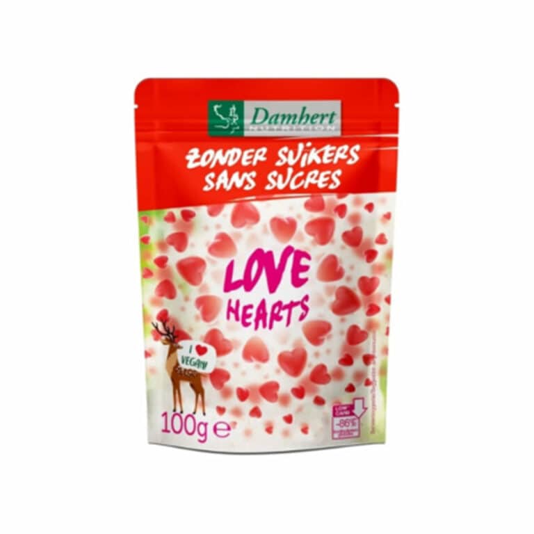 Bonbons Love Hearts 100g Damhert Nutrition Bonbon Sans Sucre Maroc Bonbons Love Hearts 100g Damhert Nutrition Bonbon Sans Sucre Maroc