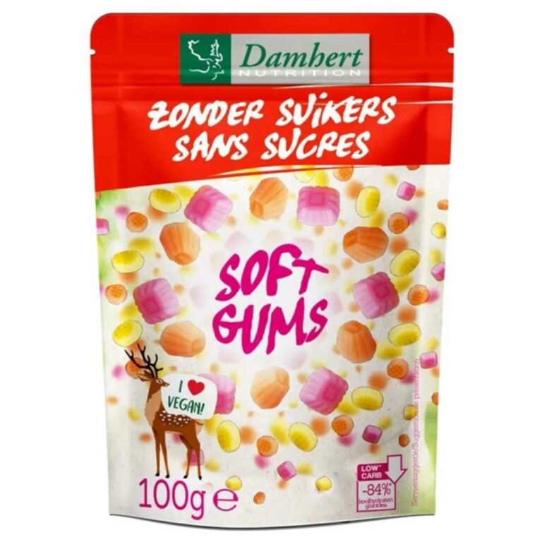 Bonbons Soft Gums 100g Damhert Nutrition Aliment Sans Sucre Maroc Bonbons Soft Gums 100g Damhert Nutrition Aliment Sans Sucre Maroc