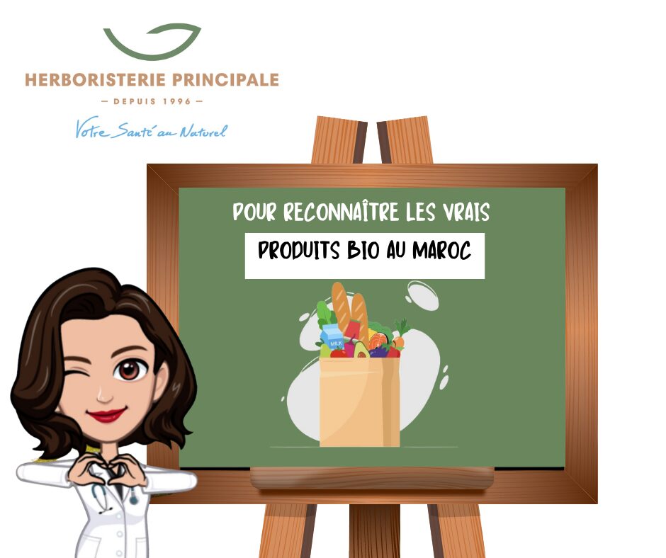 caricature article blog produits bio au maroc