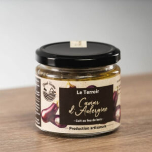 Caviar d'Aubergine Olives 160g Direct Ferme Artisanal Maroc