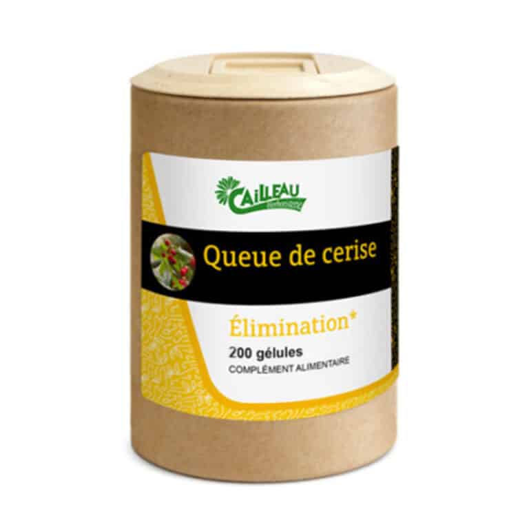 Cerisier Pédoncule Fructifère 200 Gélules 250mg Cailleau Élimination Maroc