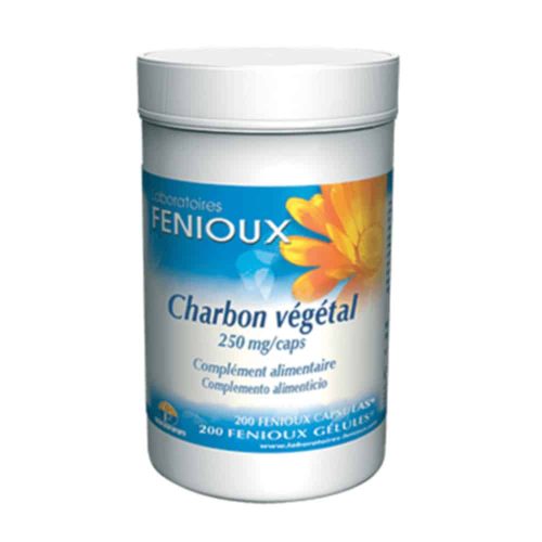 Charbon végétal 200 gélules Laboratoires Fenioux Complément alimentaire Maroc Charbon végétal 200 gélules Laboratoires Fenioux Complément alimentaire Maroc