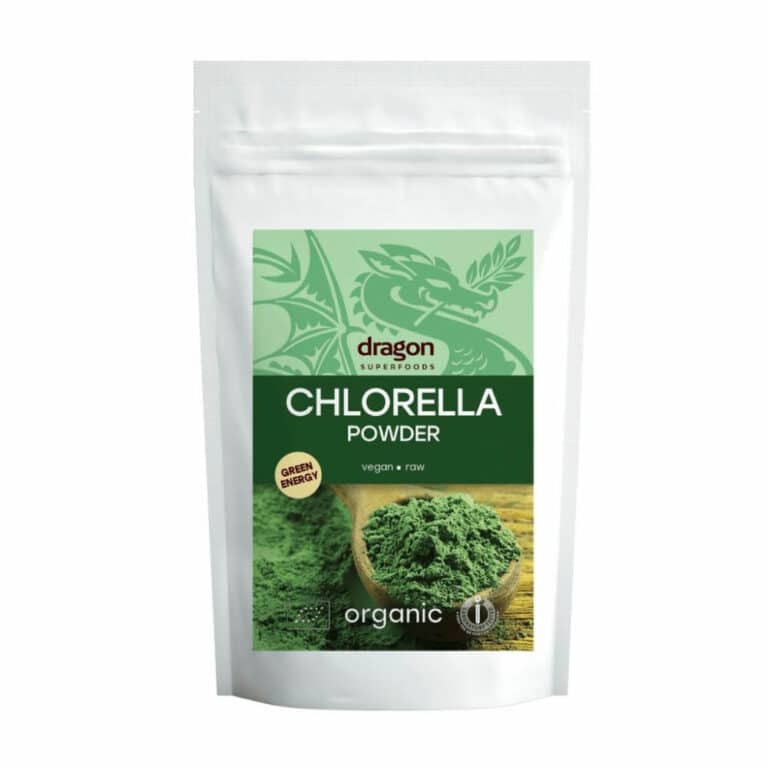 Poudre de chlorella – 200 g – Dragon Superfoods Poudre de chlorella 200 g Dragon Superfoods