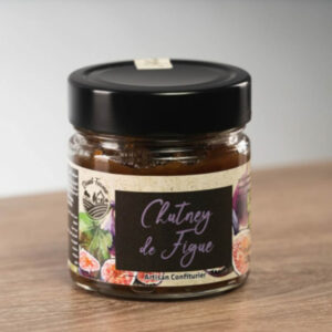 Chutney de Figue 220g Direct Ferme Antioxydant Maroc