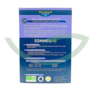 CIP Sommeil Bio 20 ampoules 10ml Dietaroma Réduction de stress Maroc