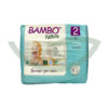 Couches Bébé T2 3-6Kg 30 unités BAMBO Nature Absorbant Maroc