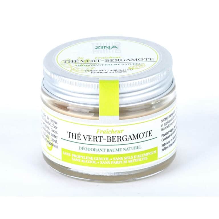 Déo baume fraicheur 40g Zina Cosmetik bio Maroc Déo baume fraicheur 40g Zina Cosmetik bio Maroc