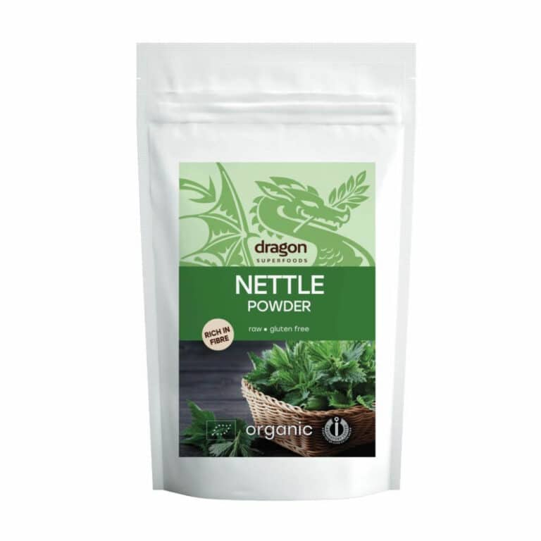 Feuilles d'ortie en poudre 150g Dragon Superfoods Feuilles d'ortie en poudre 150g Dragon Superfoods