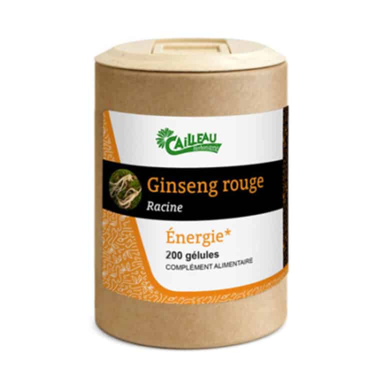 Ginseng Racine 200 Gélules 400mg Cailleau Energie et Vitalité Maroc Ginseng Racine 200 Gélules 400mg Cailleau Energie et Vitalité Maroc