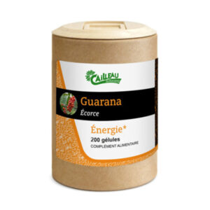 Guarana Graine 100 Gélules 250mg Cailleau Source d'Energie Maroc