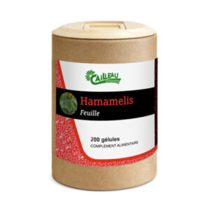 Hamamélis feuille 100 gélules 200mg Cailleau Circulation veineuse Maroc