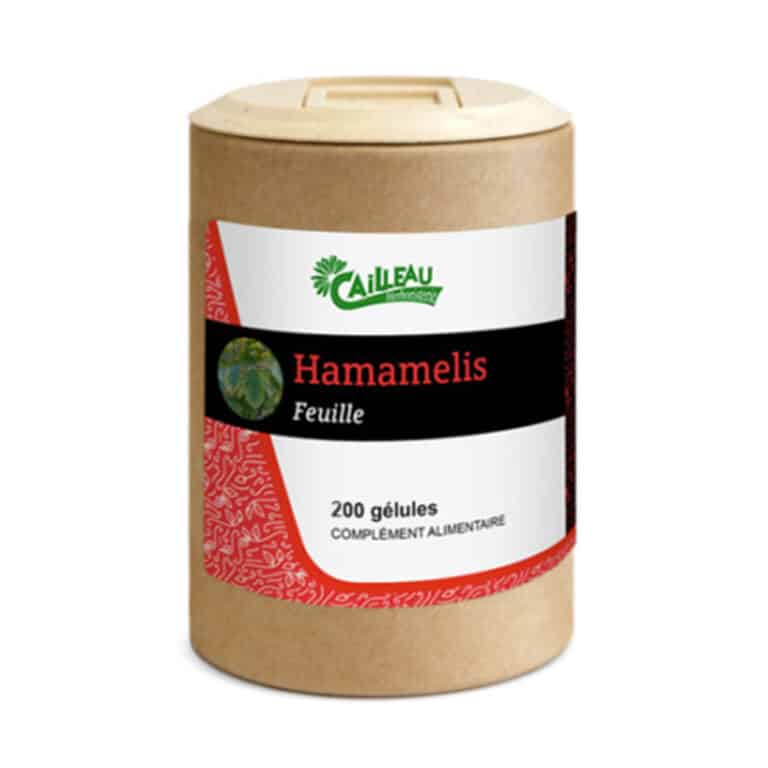 Hamamélis feuille 100 gélules 200mg Cailleau Circulation veineuse Maroc Hamamélis feuille 100 gélules 200mg Cailleau Circulation veineuse Maroc