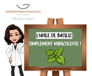 L'huile de basilic