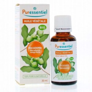 Huile Végétale Macadamia 30ml Puressentiel Soin Corps Maroc