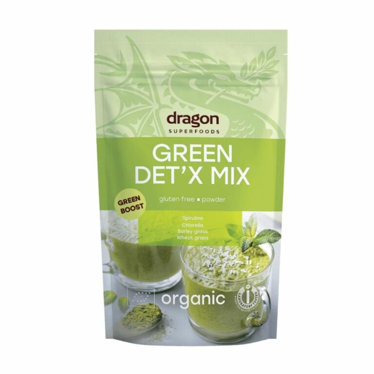 Mélange Détox Vert en poudre 200g Dragon Superfoods Mélange Détox Vert en poudre 200g Dragon Superfoods