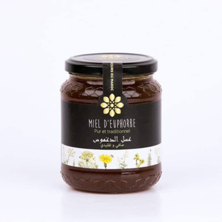Miel d'euphorbe 490g Les douceurs du Maroc Miel bio Maroc Miel d'euphorbe 490g Les douceurs du Maroc Miel bio Maroc