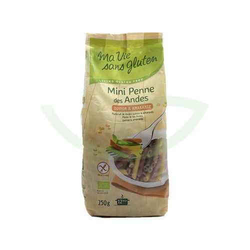 Mini Penne des Andes 3 Couleurs 250g Ma Vie Sans Gluten pâtes bio Maroc Mini Penne des Andes 3 Couleurs 250g Ma Vie Sans Gluten pâtes bio Maroc