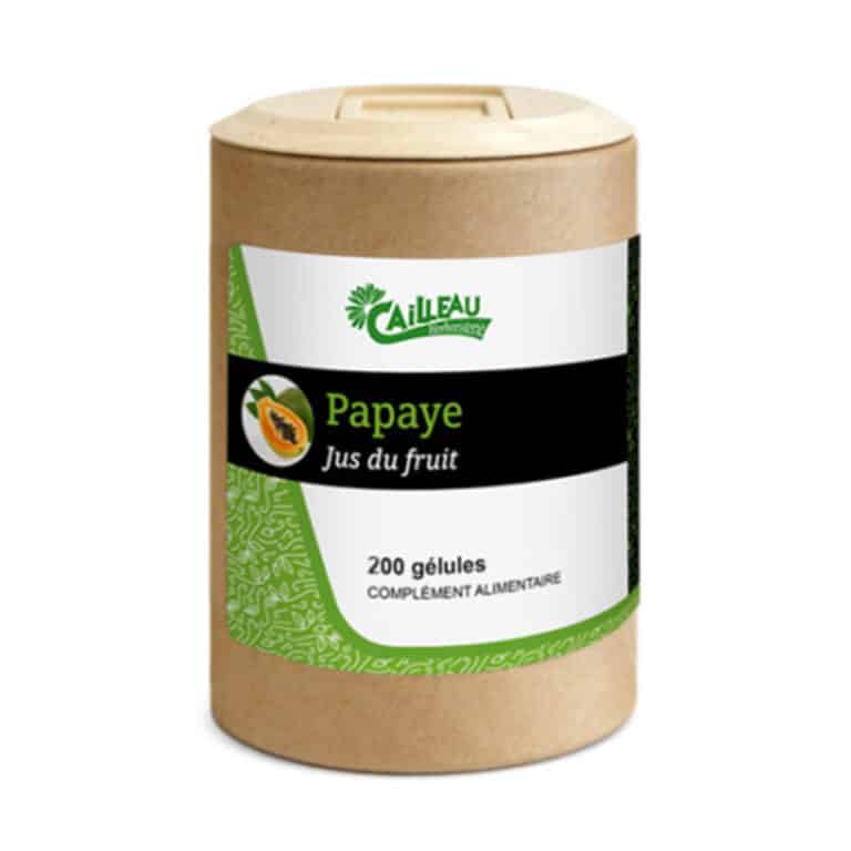 Papayer Fruit Jus Poudre Atomisée 200 Gélules 220mg Cailleau Confort Digestif Maroc Papayer Fruit Jus Poudre Atomisée 200 Gélules 220mg Cailleau Confort Digestif Maroc