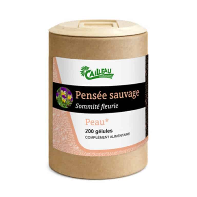 Pensée Sauvage Sommité Fleurie 100 Gélules 250mg Cailleau Peau Saine Maroc Pensée Sauvage Sommité Fleurie 100 Gélules 250mg Cailleau Peau Saine Maroc