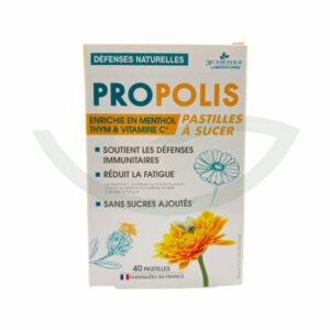 Propolis Pastilles à sucer 40 Pastilles 3C Pharma Antiseptique Maroc