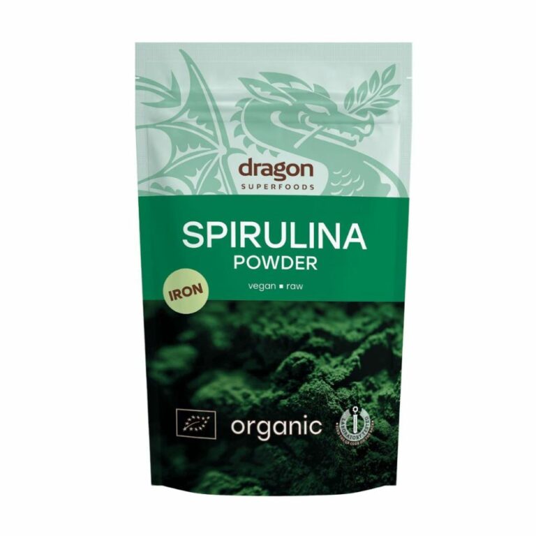 Poudre de spiruline 200 g Dragon Superfoods