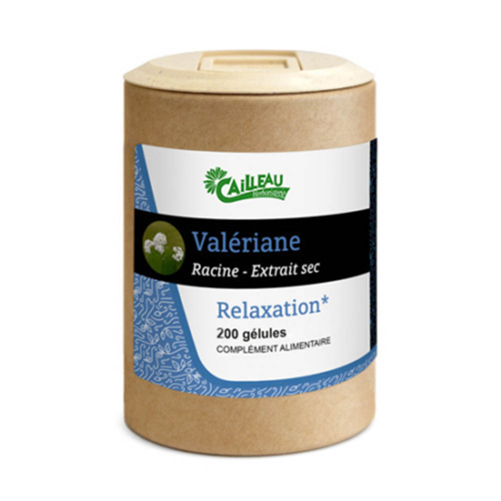 Valériane racine extrait sec – 100 gélules – 300mg – Cailleau