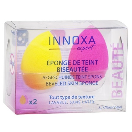 Éponges de teint biseautées – Innoxa