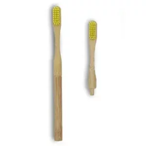 Brosse à Dents à Têtes Interchangeables Jaune - Denti Smile-Maroc