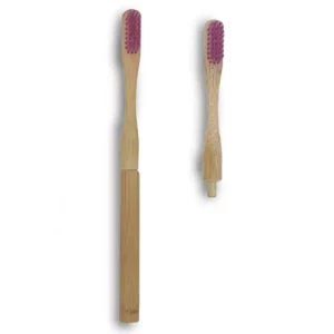 Brosse à Dents à Têtes Interchangeables Mauve - Denti Smile-Maroc