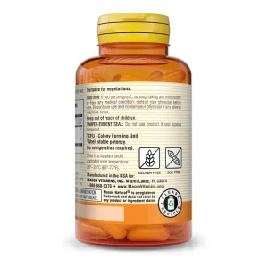 Capsules végétales Probiotique & Prébiotique - 40 capsules - Mason Natural-Maroc Capsules végétales Probiotique & Prébiotique - 40 capsules - Mason Natural-Maroc