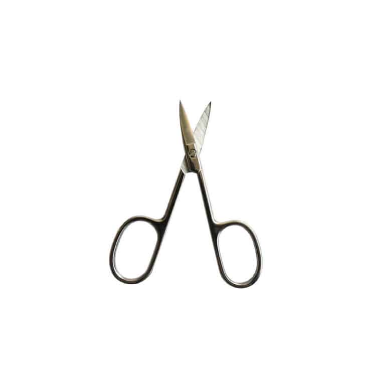 Ciseaux à peaux lames courbes inox argente 9,2 cm de innoxa soin précis maroc