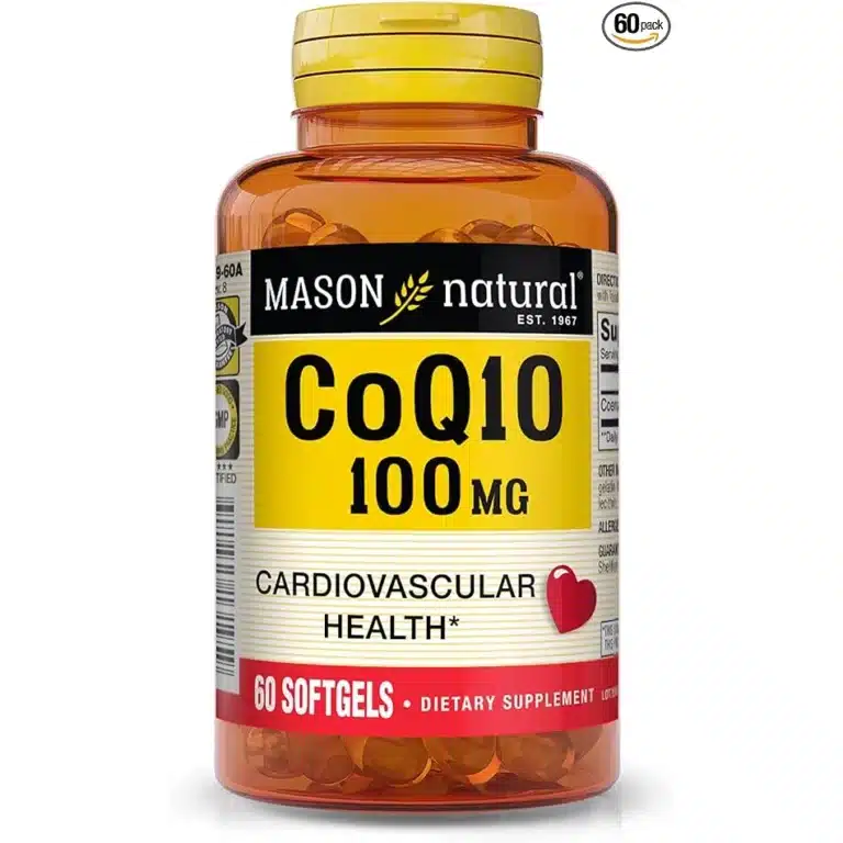 Co Q 10 100 mg - 60 gélules - Mason Natural-Maroc Co Q 10 100 mg - 60 gélules - Mason Natural-Maroc