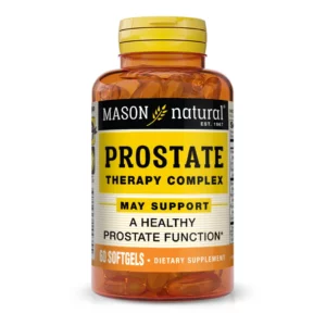 Complexe thérapeutique pour la prostate - 6O gélules - Mason Natural - Maroc