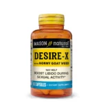 Desire-X avec Horny Goat Weed - 60 Capsules - Mason Natural-Maroc