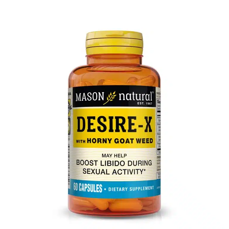 Desire-X avec Horny Goat Weed - 60 Capsules - Mason Natural-Maroc Desire-X avec Horny Goat Weed - 60 Capsules - Mason Natural-Maroc